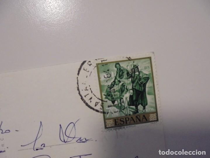 Postales: TARJETA POSTAL DE SANTANDER ESCRITA Y SELLADA. - Foto 2