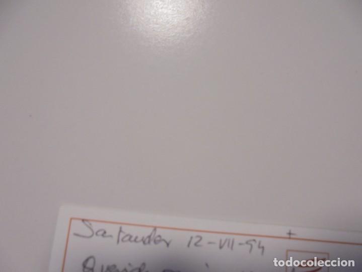 Postales: TARJETA POSTAL DE SANTANDER ESCRITA Y SIN SELLAR. - Foto 2