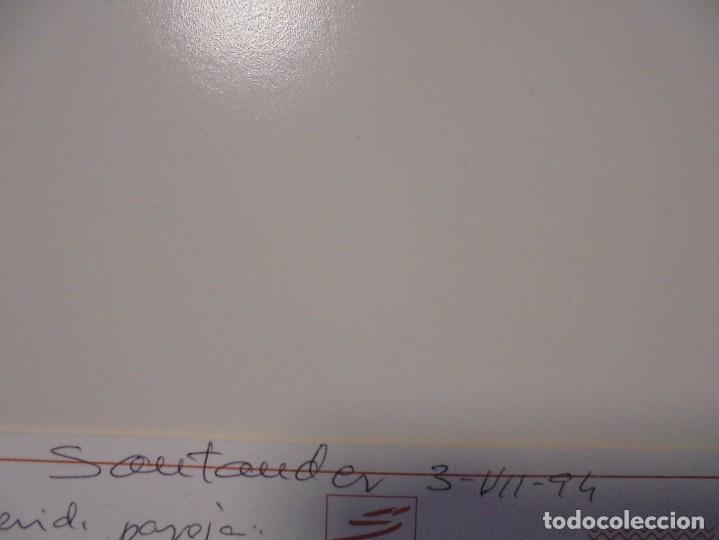 Postales: TARJETA POSTAL DE SANTANDER ESCRITA Y SIN SELLAR. - Foto 2