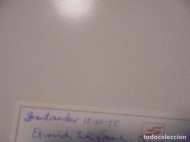 Postales: TARJETA POSTAL DE SANTANDER ESCRITA Y SIN SELLAR. - Foto 2