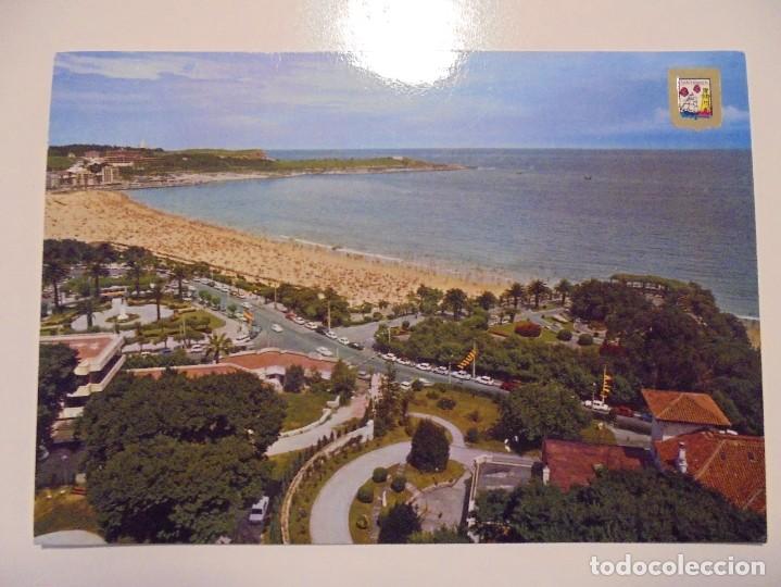 Postales: TARJETA POSTAL DE SANTANDER ESCRITA Y SIN SELLAR. - Foto 1