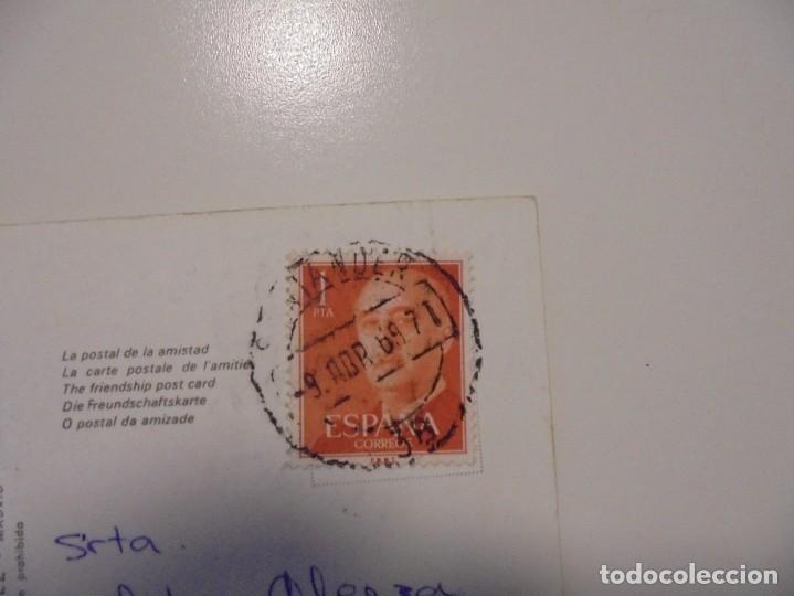 Postales: TARJETA POSTAL DE SANTANDER ESCRITA Y SELLADA. - Foto 2
