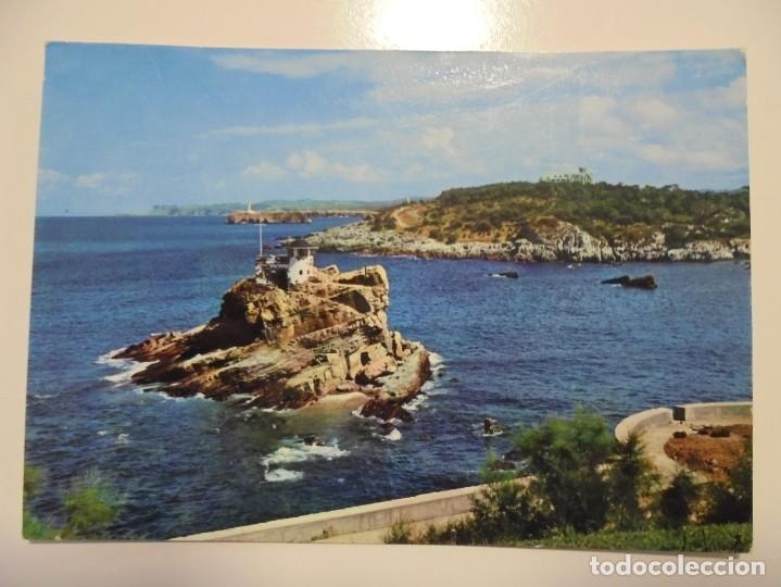Postales: TARJETA POSTAL DE SANTANDER ESCRITA Y SELLADA. - Foto 1