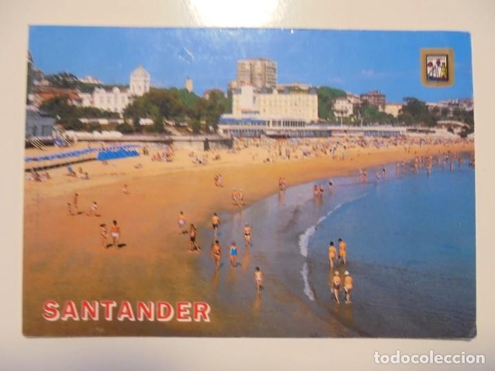 Postales: SANTANDER. TARJETA POSTAL ESCRITA Y SELLADA. - Foto 1