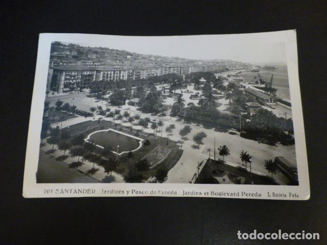 Postales: SANTANDER JARDINES Y PASEO DE PEREDA - Foto 1