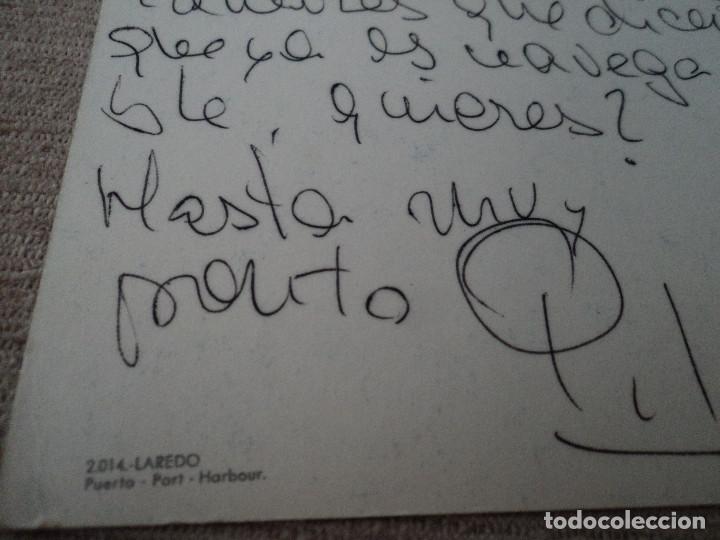 Postales: 2014 laredo, puerto , ed. arriba, circulada - Foto 2