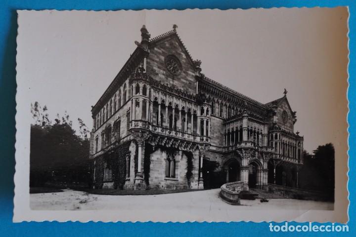 Postales: POSTAL DE COMILLAS ( CANTABRIA): PALACIO DEL MARQU&Eacute;S DE COMILLAS - Foto 1