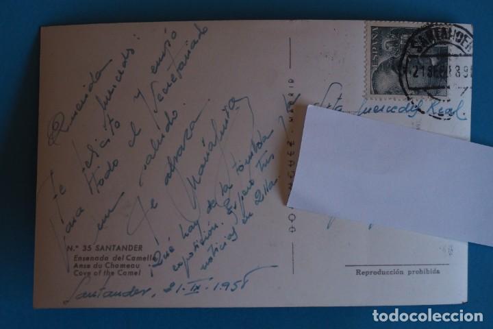 Postales: POSTAL DE SANTANDER: ENSENADA DEL CAMELLO - Foto 2