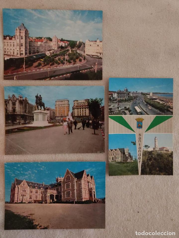 Postales: POSTALES DE SANTANDER, (CANTABRIA),POSTALES DE PAISAJES, EDIFICIOS Y CALLES. - Foto 1