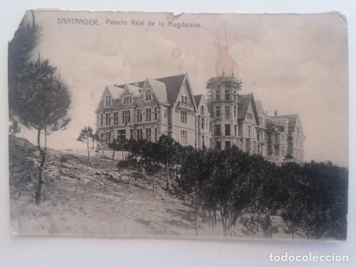 Postales: POSTAL SANTANDER, PALACIO REAL DE LA MAGDALENA - Foto 1