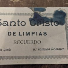 Postales: SANTOCRISTO DE LIMPIAS PRIMERA SERIE 10 TARJETAS POSTALES. Lote 361372290