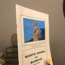 Postales: SANTA MARIA DE BAREYO LIBRO ÚNICO CON POSTALES ARTE ROMÁNICO SIGLO XII. Lote 361890025