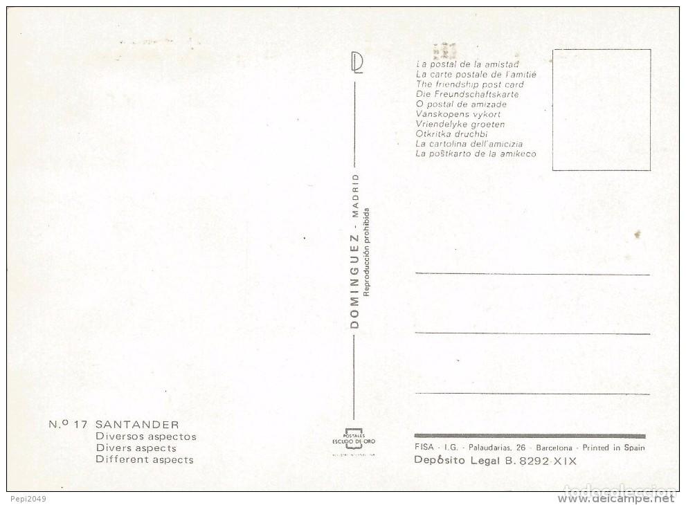 Postales: :::: Z243 - POSTAL - SANTANDER - DIVERSOS ASPECTOS - Foto 2