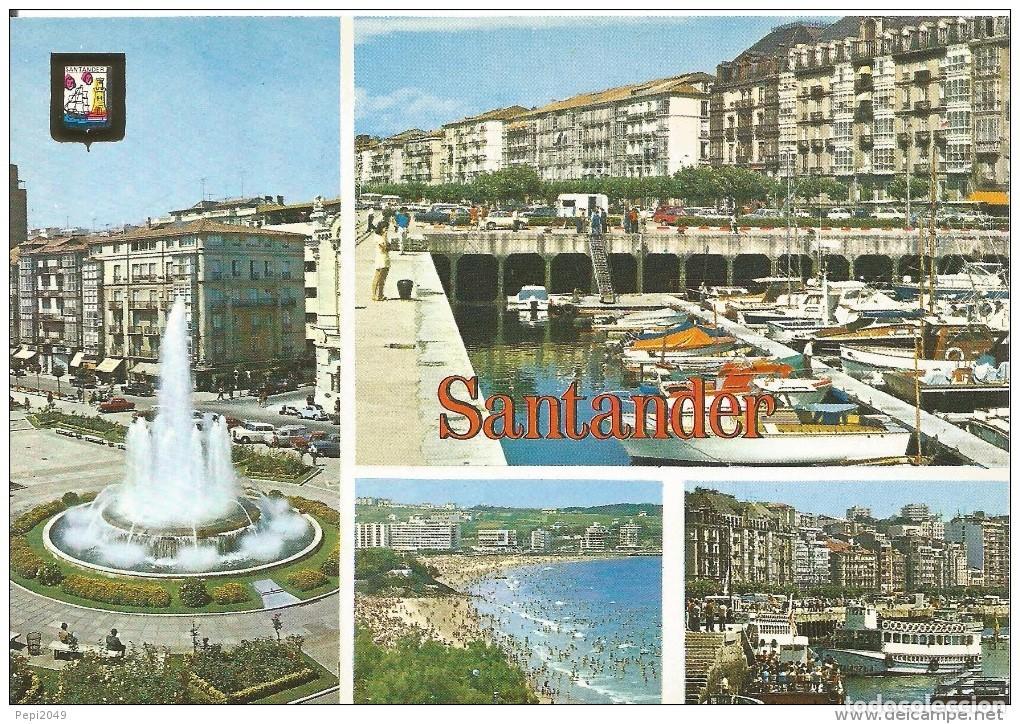 Postales: :::: Z357 - POSTAL - SANTANDER - PLAZA DEL GENERALISIMO - Foto 1
