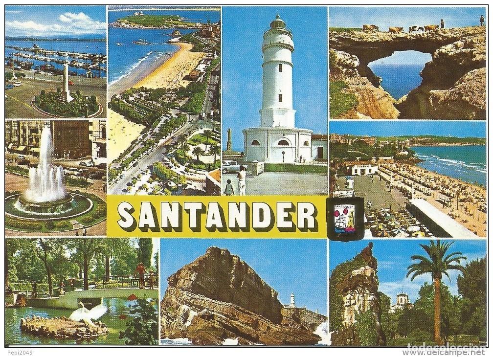 Postales: :::: Z361 - POSTAL - SANTANDER - DIVERSOS ASPECTOS - Foto 1