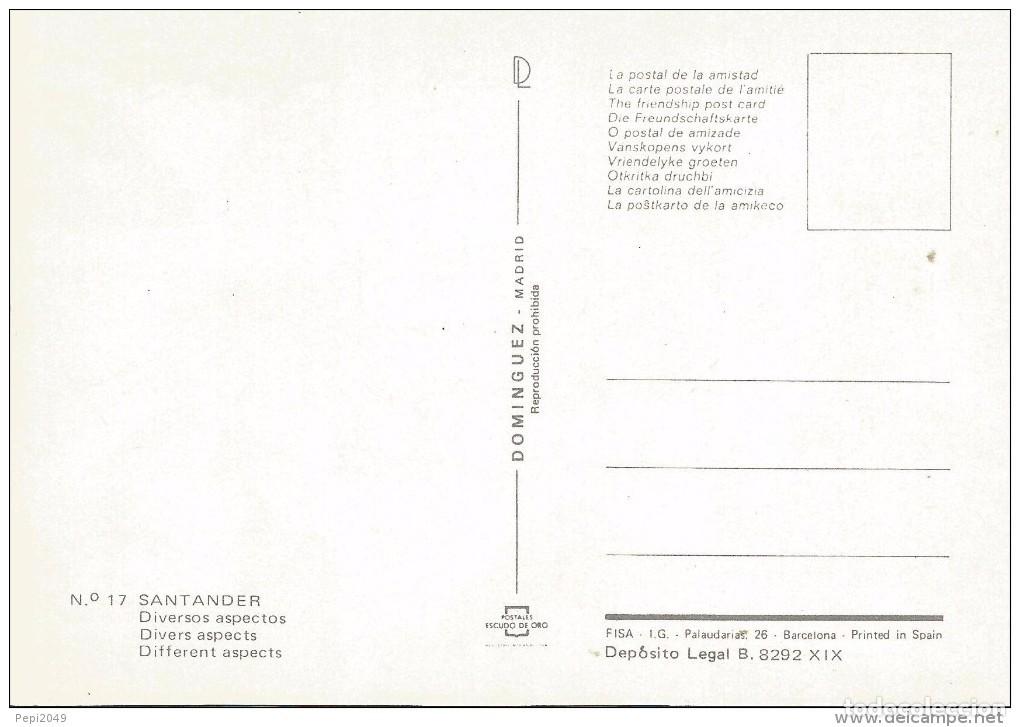 Postales: :::: Z361 - POSTAL - SANTANDER - DIVERSOS ASPECTOS - Foto 2