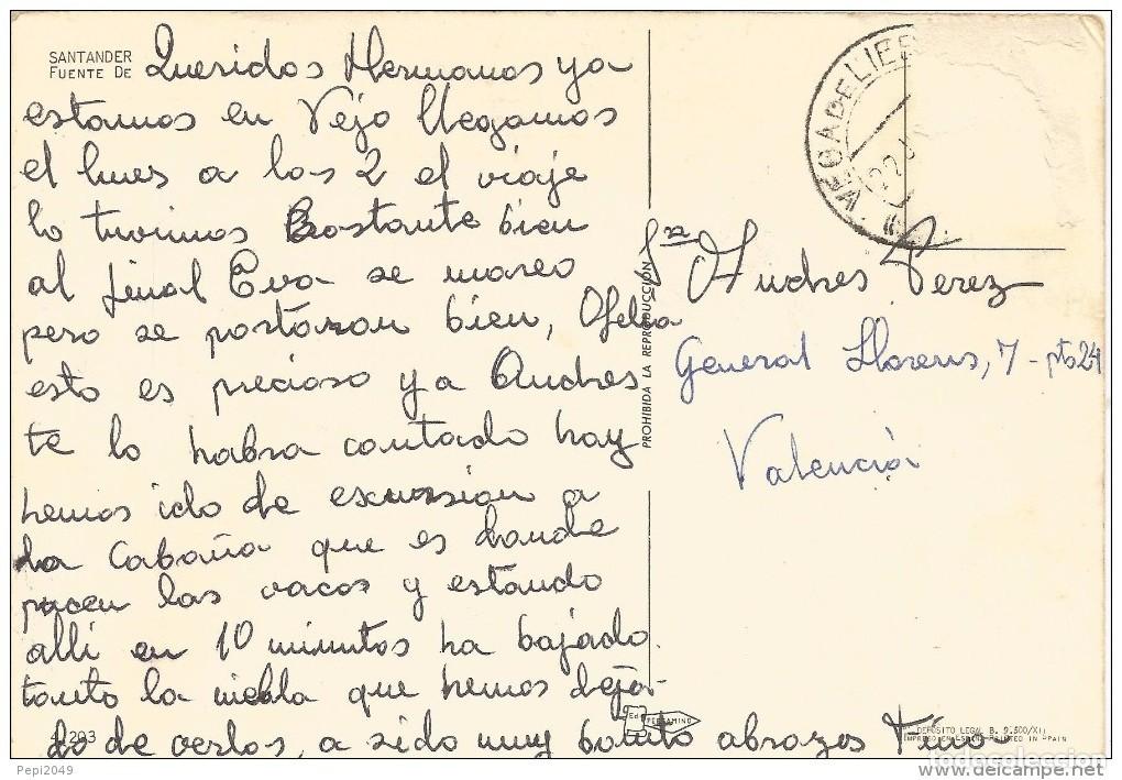 Postales: *** Z695 - POSTAL - SANTANDER - FUENTE DE - Foto 2