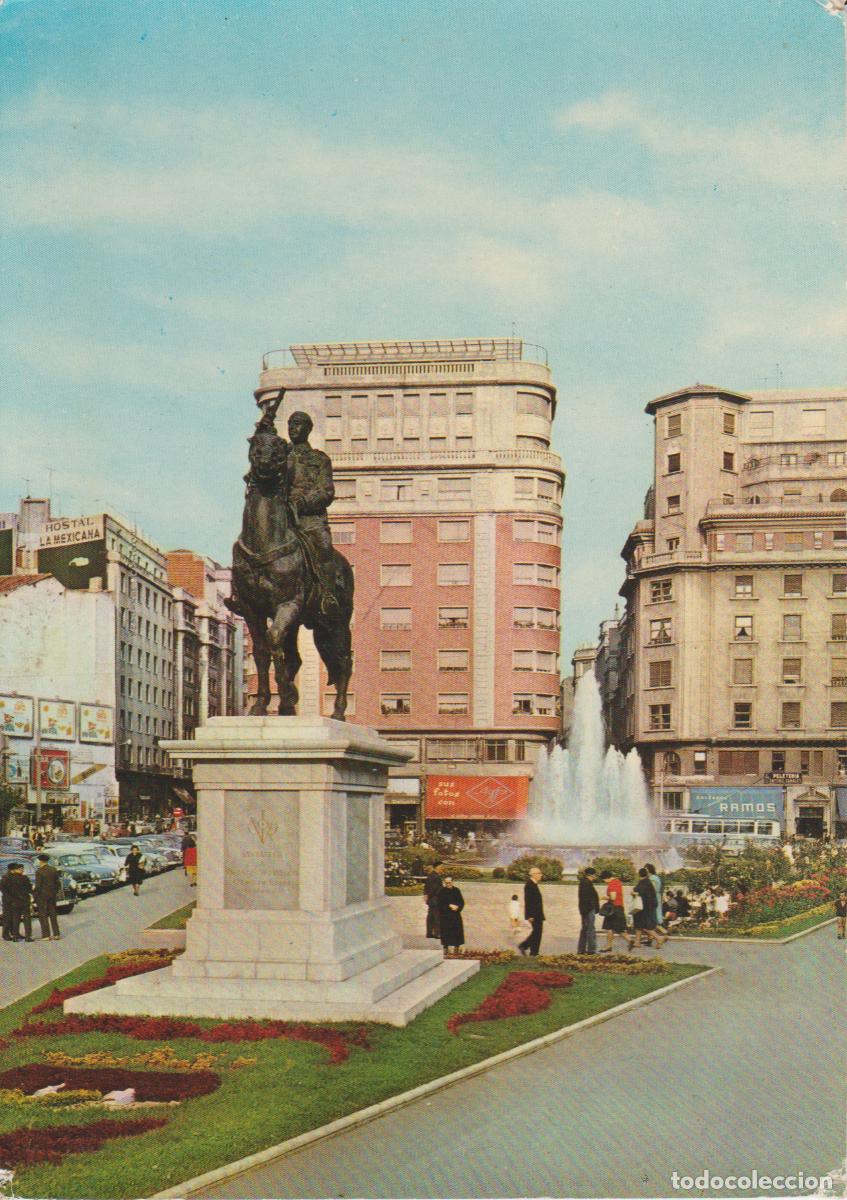 Postales: (2048) SANTANDER . PLAZA DEL GENERALISIMO. MONUMENTO AL CAUDILLO - Foto 1