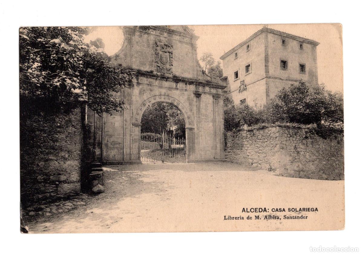 Postales: ALCEDA.(SANTANDER).- CASA SOLARIEGA. - Foto 1