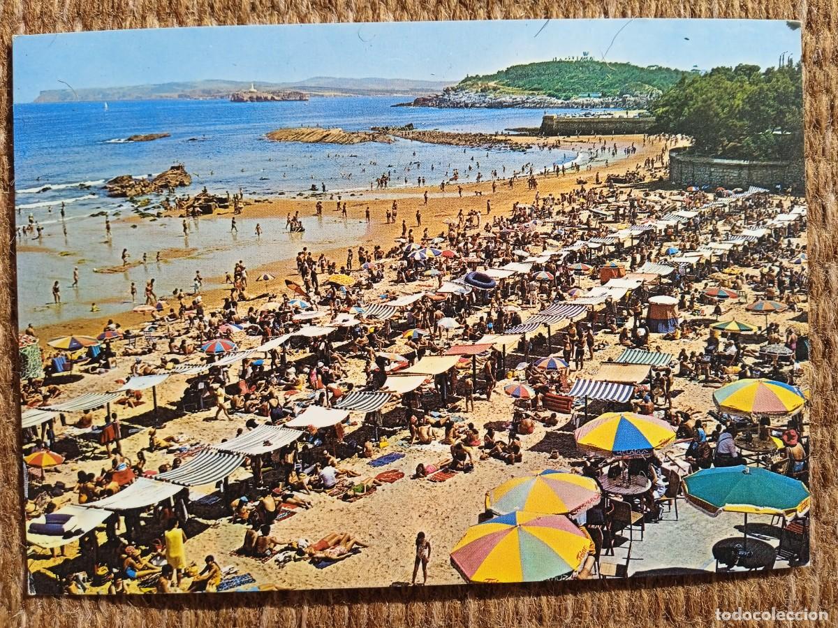 Postales: SANTANDER - PRIMERA PLAYA - ED: ARRIBAS - Foto 1