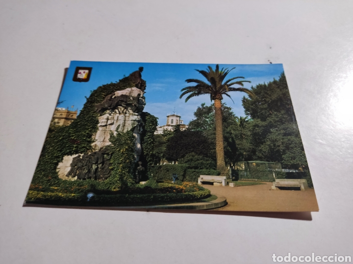 Postales: Postal Santander monumento a Jose M Pereda - Foto 1