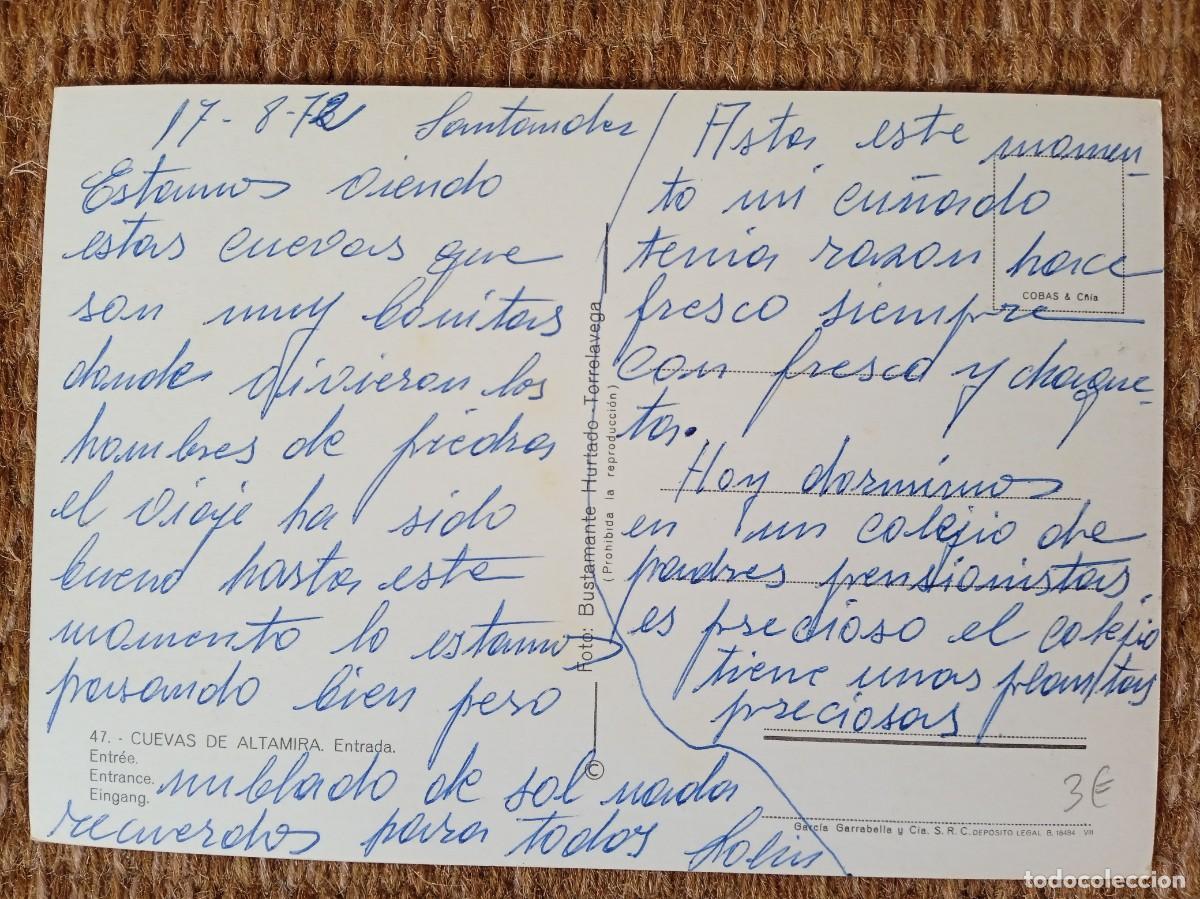 Postales: CUEVAS DE ALTAMIRA - Foto 2