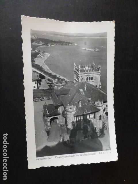 Postales: SANTANDER PLAYA Y PENINSULA DE LA MAGDALENA - Foto 1