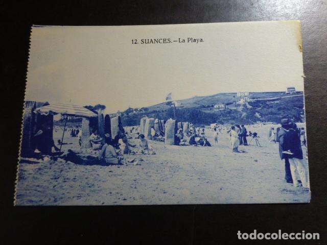 Postales: SUANCES CANTABRIA LA PLAYA ESCENA - Foto 1