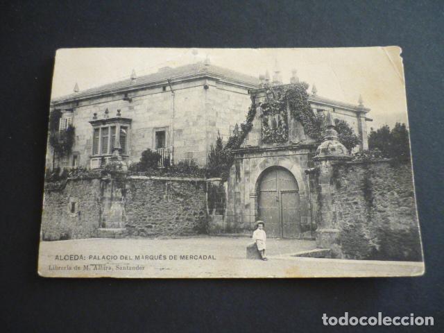 Postales: ALCEDA CANTABRIA PALACIO DEL MARQUES DE MERCADAL - Foto 1