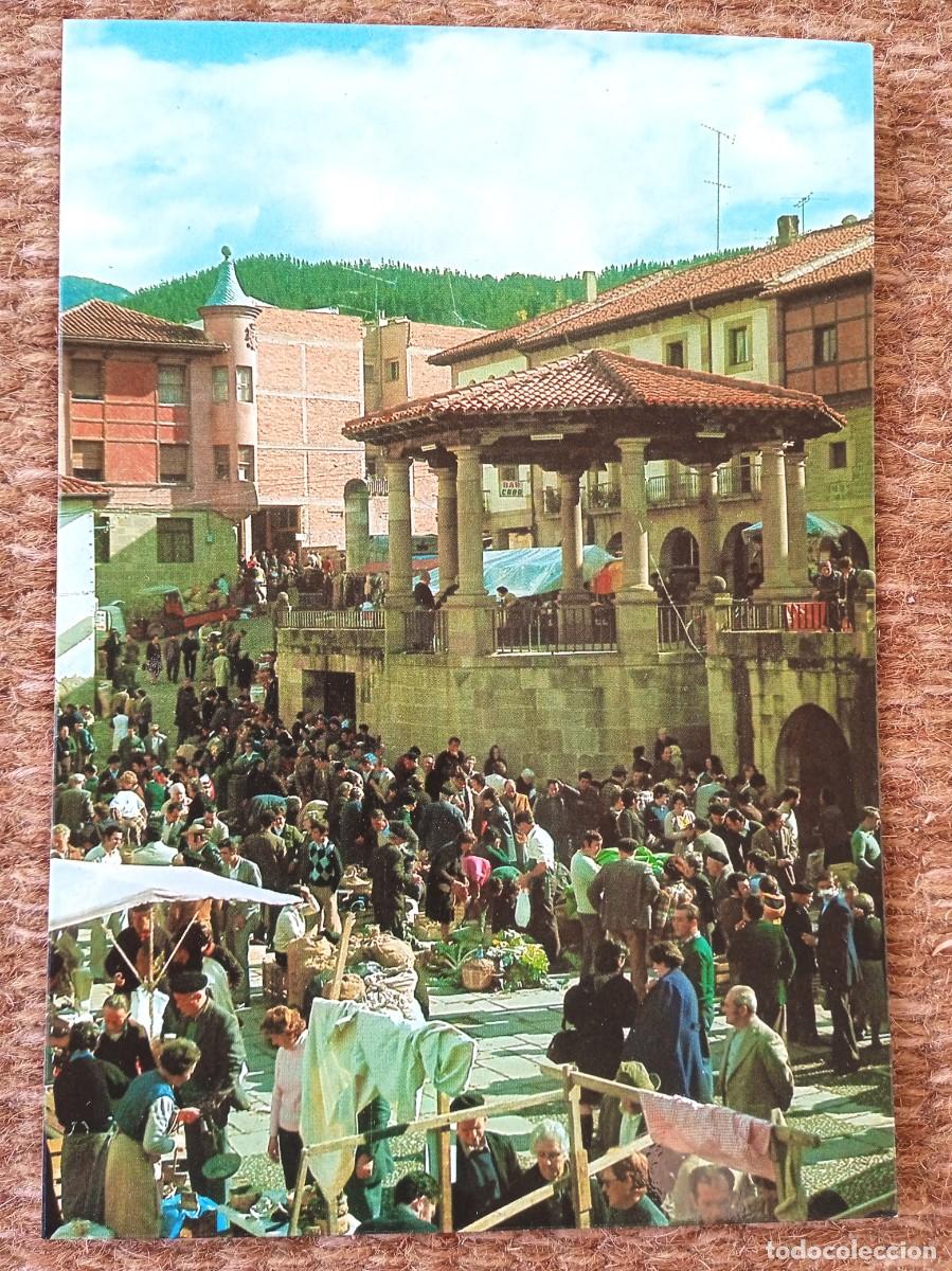 Postales: POTES - CANTABRIA - dia de mercado - Foto 1