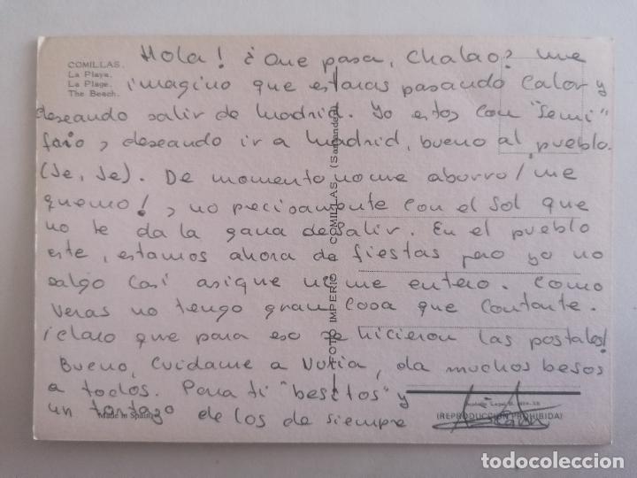 Postales: POSTAL COMILLAS, LA PLAYA - Foto 2