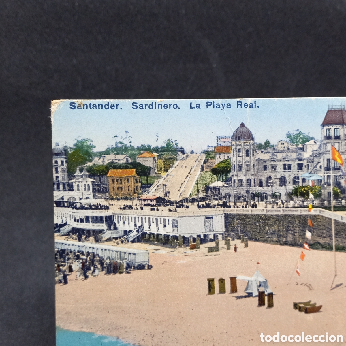 Postales: Santander. Sardinero. La Playa Real. - Foto 3