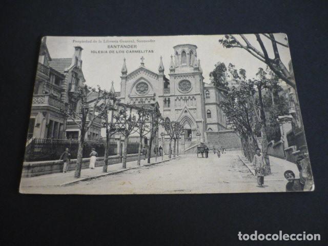 Postales: SANTANDER IGLESIA DE LOS CARMELITAS - Foto 1