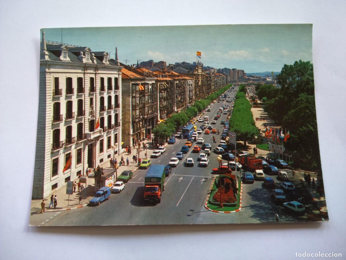 Postales: PSTAL -- SANTANDER - PASEO DE PEREDA -- USADA -- - Foto 1