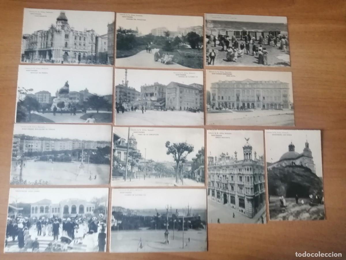 Postales: SANTANDER. 12 POSTALES. LIBRERIA M. ALBIRA - Foto 1