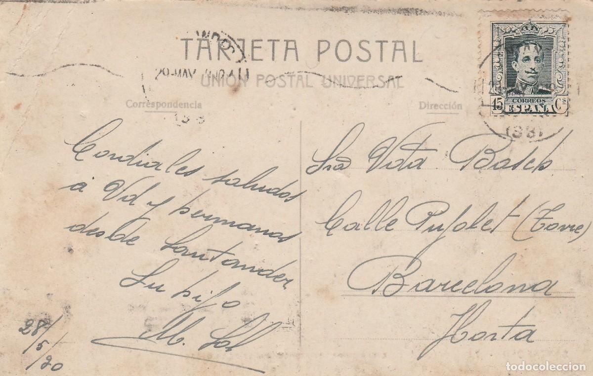 Postales: SANTANDER.- Estaci&oacute;n de los Ferrocarriles de la Costa - Foto 2