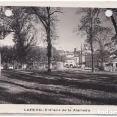 Postales: LAREDO (SANTANDER) - ENTRADA A LA ALAMEDA - AUFER. Lote 403154684