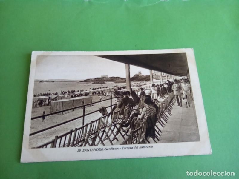 Postales: SANTANDER , POSTAL ANTIGUA , BLANCO Y NEGRO - Foto 2