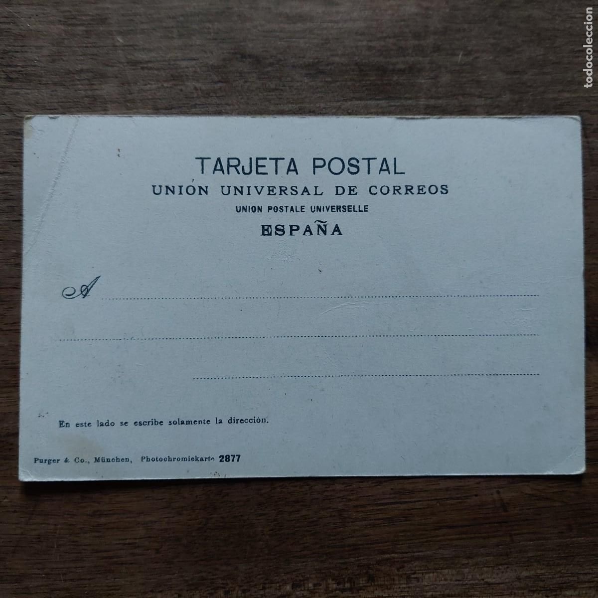 Postales: Antigua Postal Santander Muelle Calder&oacute;n - Foto 2