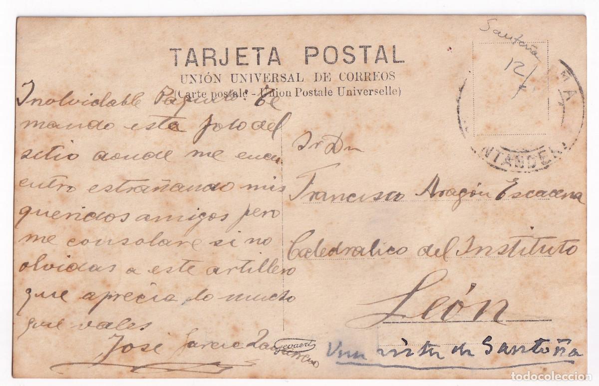 Postales: POSTAL. SANTO&Ntilde;A. CANTABRIA - Foto 2