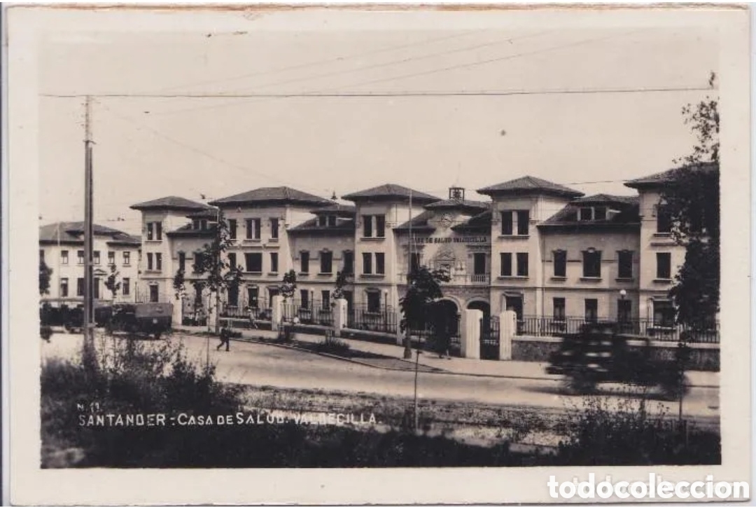 Postales: SANTANDER - CASA DE SALUD VALDECILLA - Foto 1