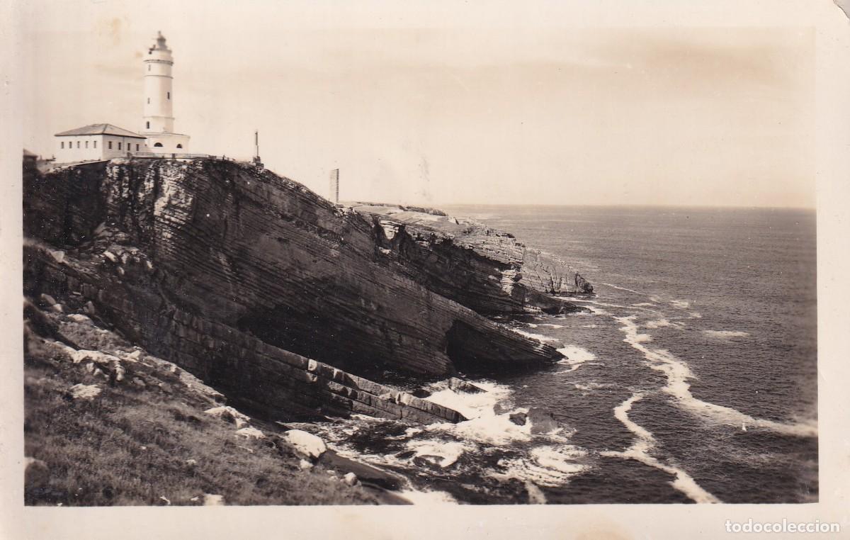 Postales: SANTANDER - LA COSTA Y EL FARO DE CABO MAYOR - Foto 1
