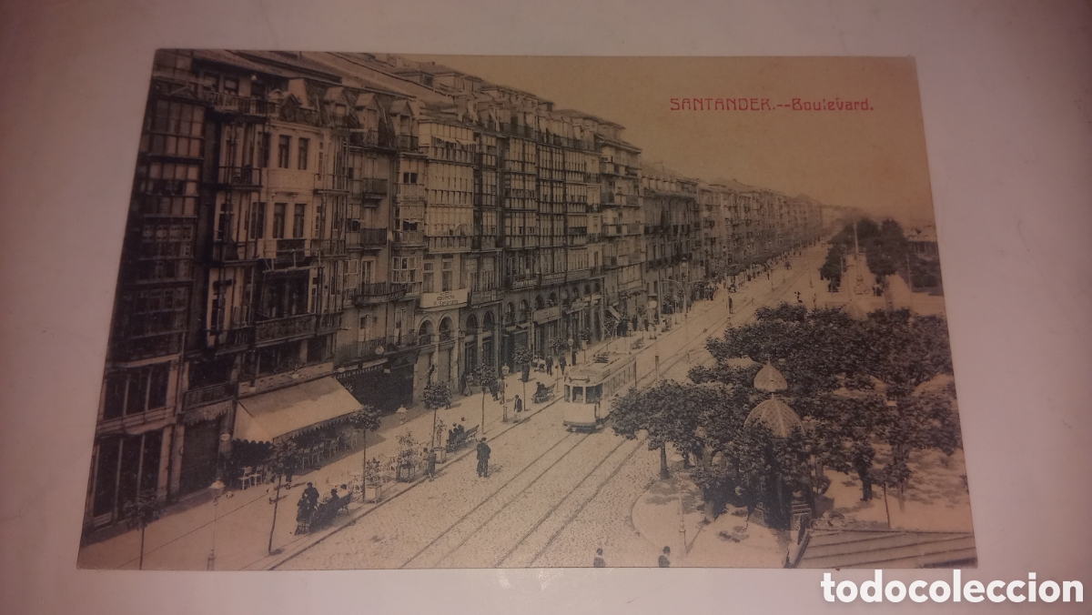 Postales: Postal de Santander. Boulevard. Sin editorial. - Foto 1