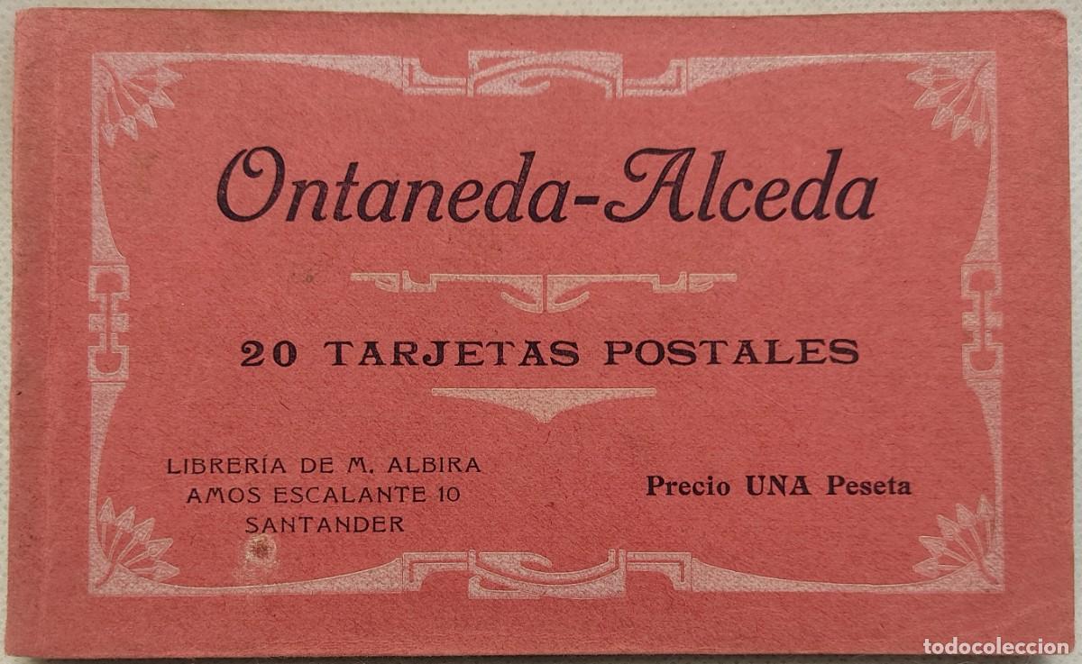 Postales: BLOC DE 18 DE 20 POSTALES DE ONTANEDA - ALCEDA - Foto 1