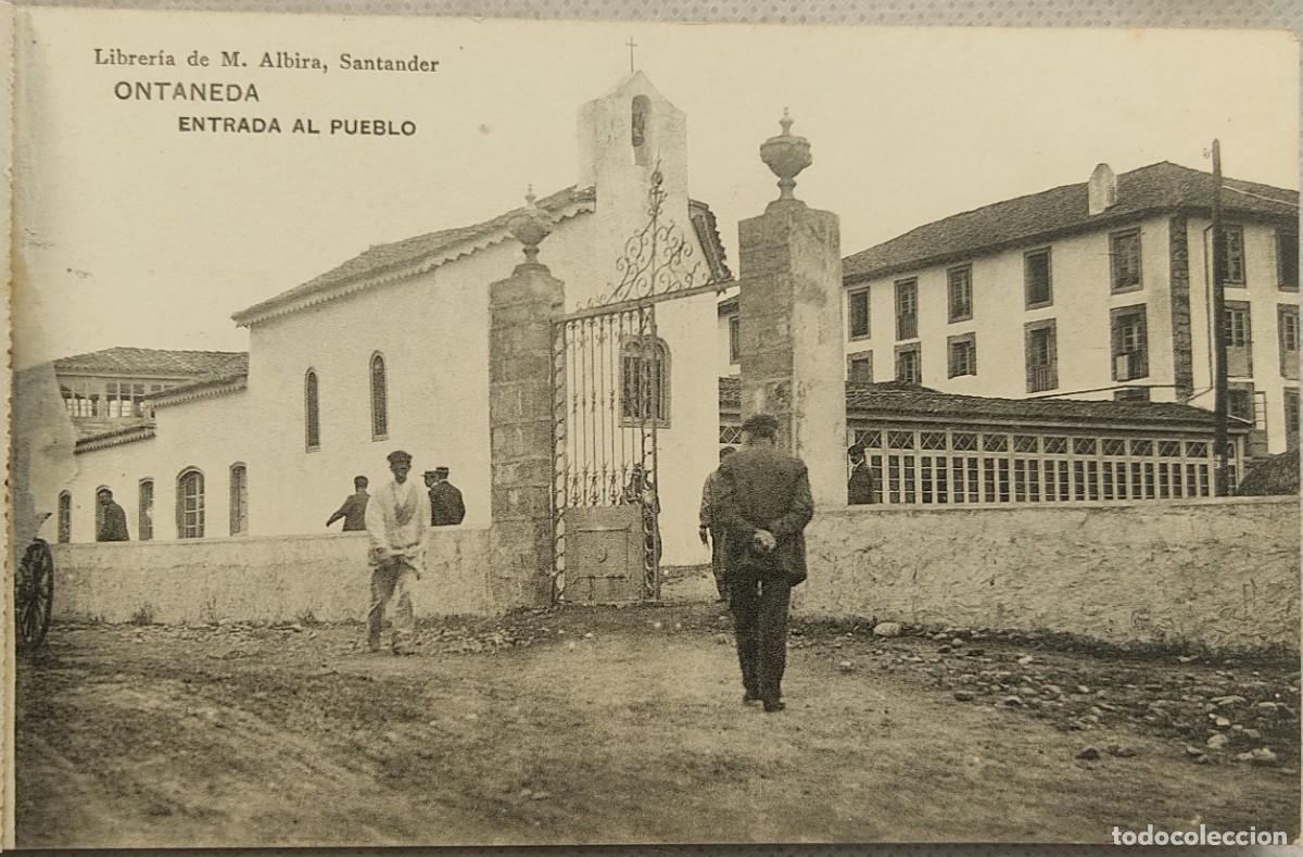 Postales: BLOC DE 18 DE 20 POSTALES DE ONTANEDA - ALCEDA - Foto 3