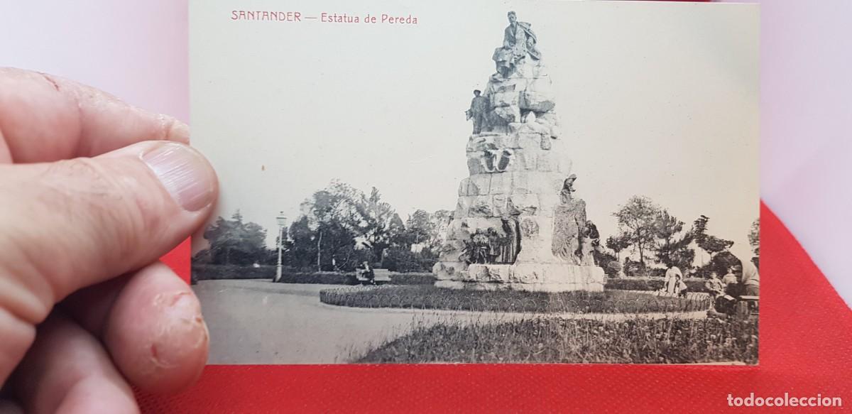 Postales: Postal Santander estatua de Pereda - Foto 1