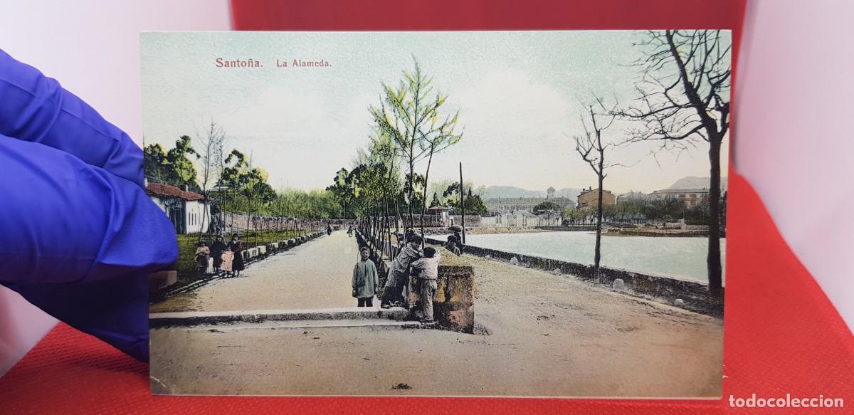 Postales: Postal Santo&ntilde;a la alameda - Foto 1