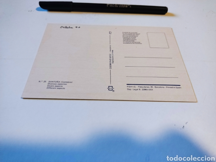 Postales: Postal Santo&ntilde;a - Foto 2