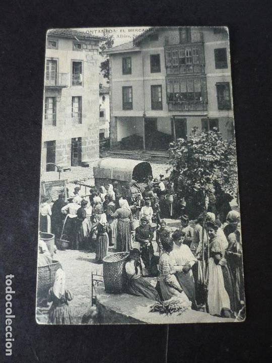 Postales: ONTANEDA CANTABRIA EL MERCADO - Foto 1