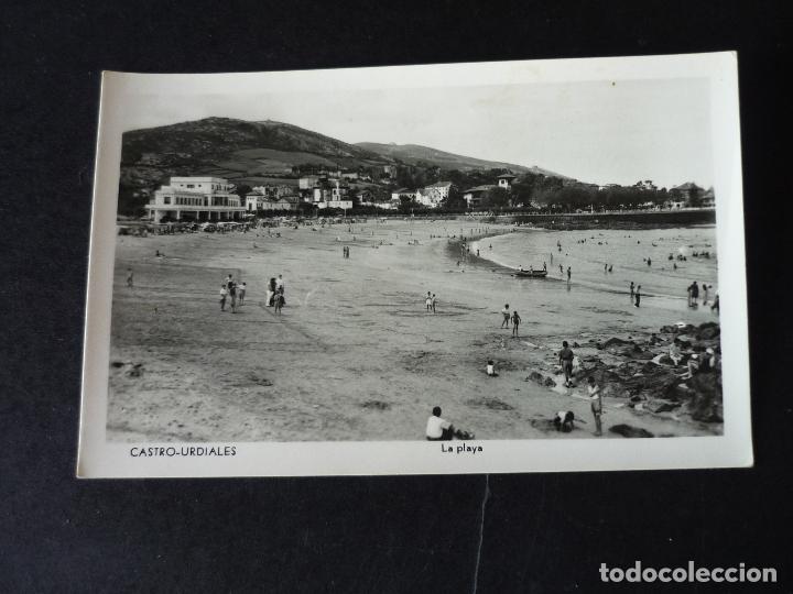 Postales: CASTRO URDIALES CANTABRIA LA PLAYA - Foto 1